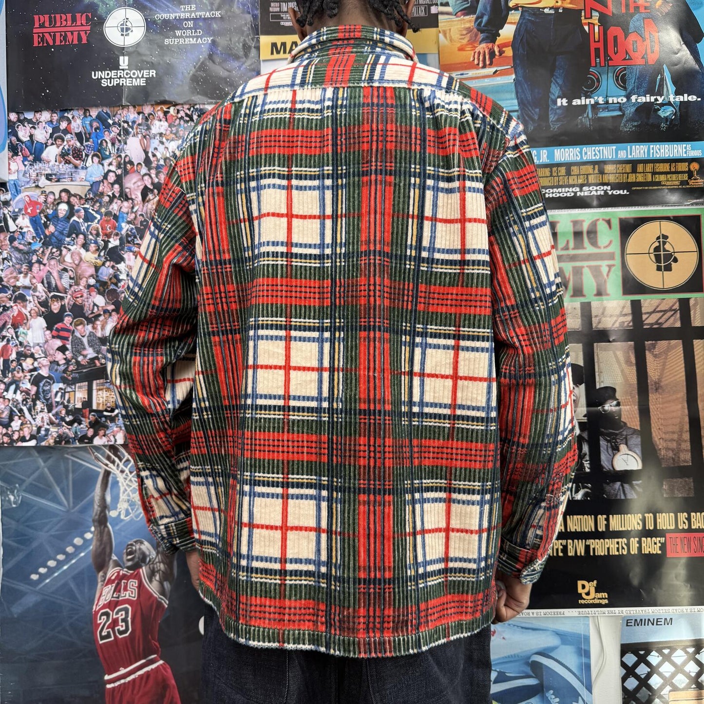 SUPREME SS22 CORDUROY SHIRT