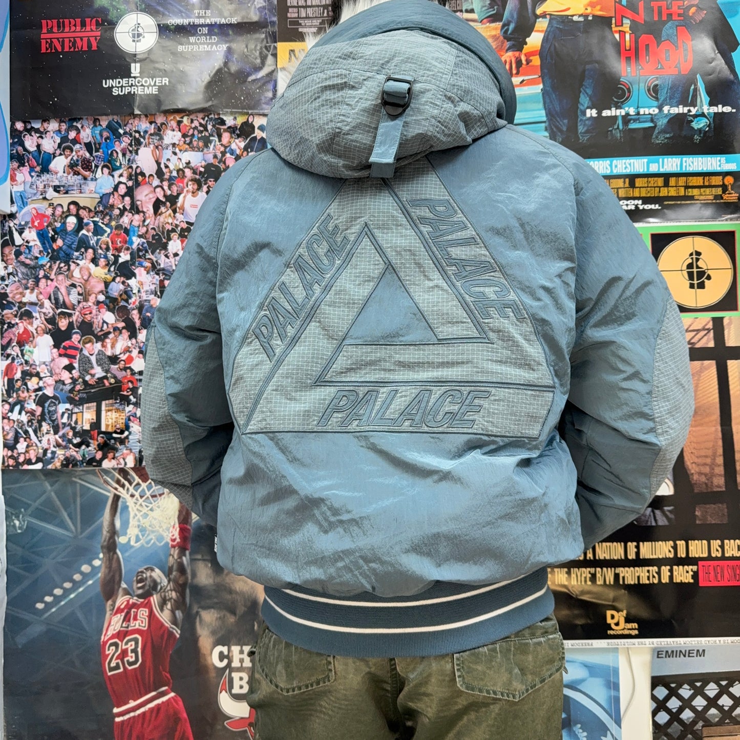 PALACE FW18 N-2B SHORT PARKA