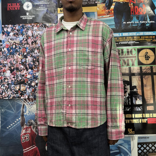SUPREME FW22 PLAID FLANNEL SHIRT