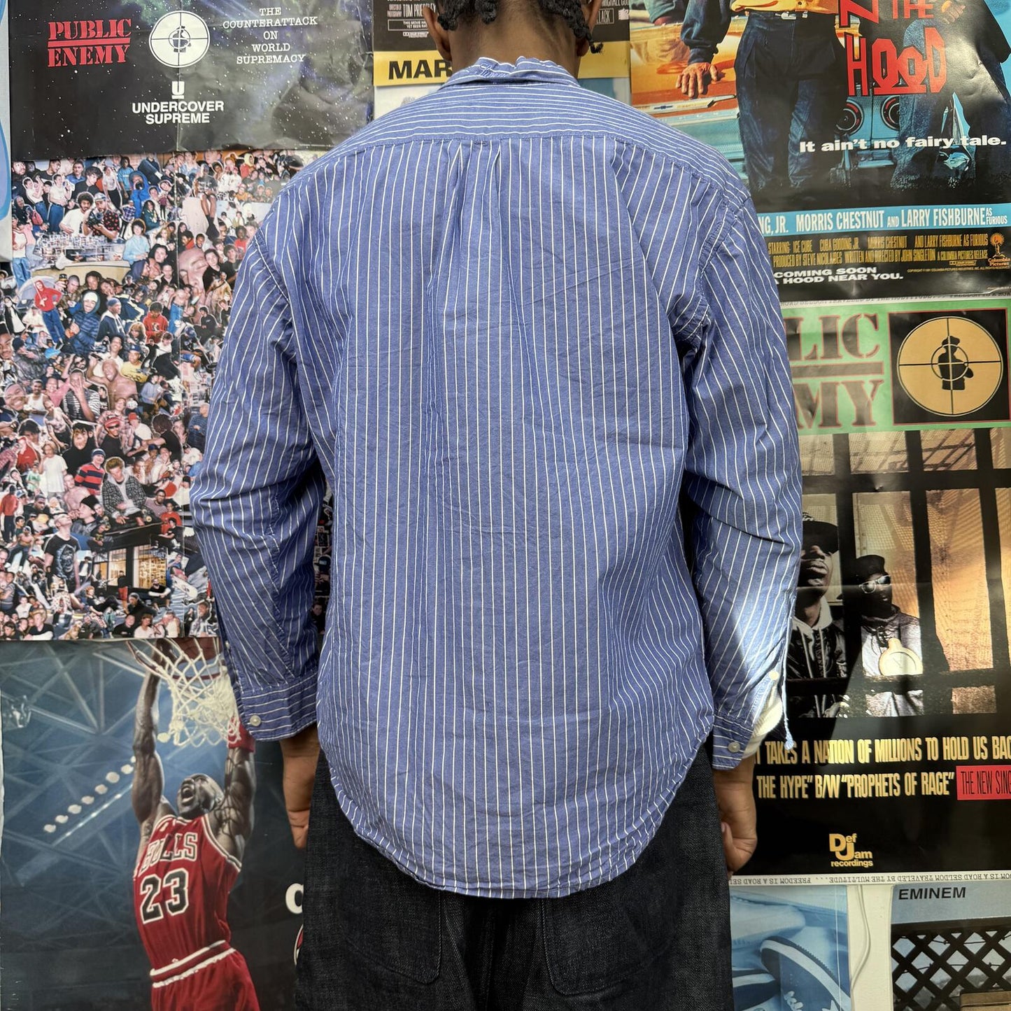 SUPREME FW23 LOOSE STRIPE SHIRT