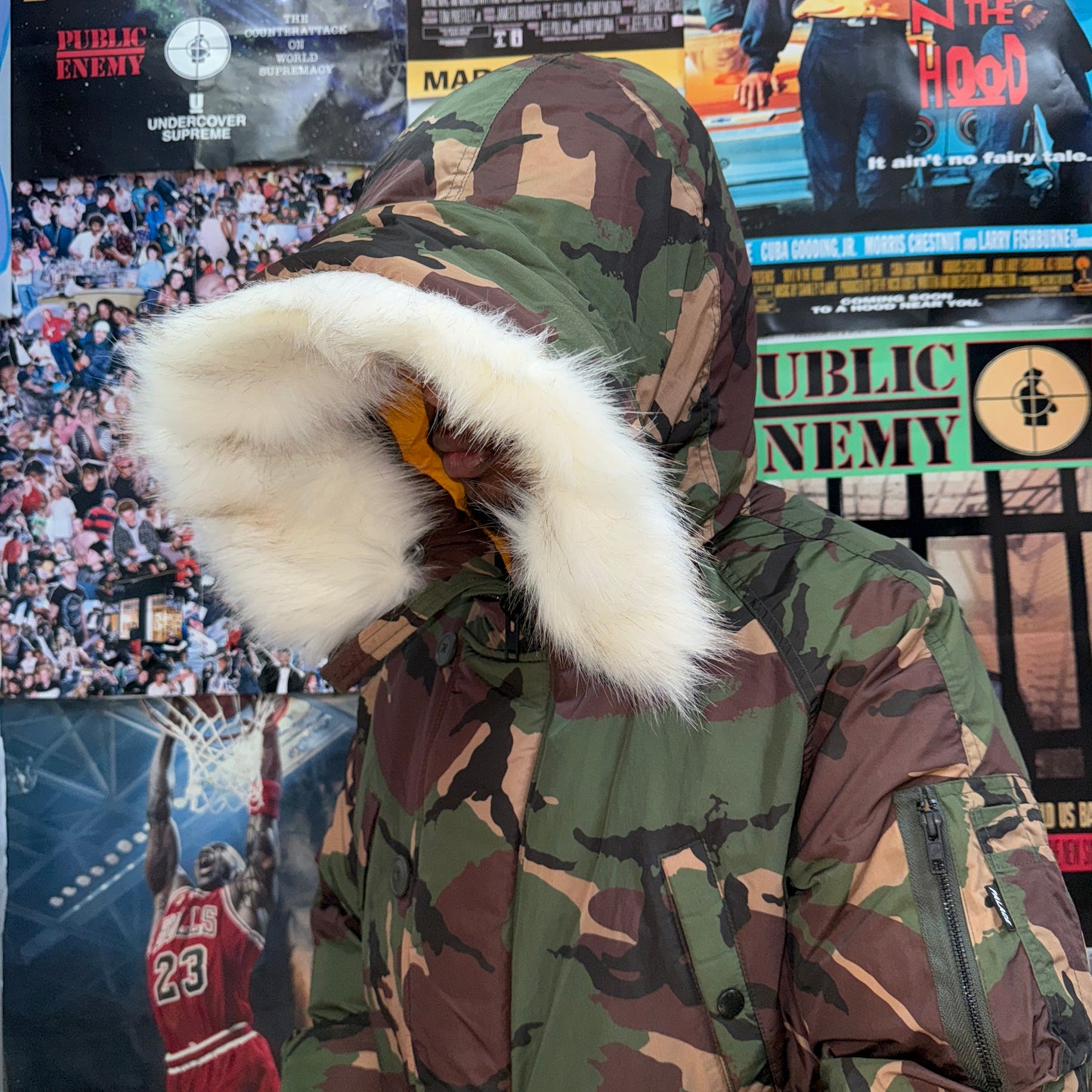 PALACE FW19 P-3B DPM PARKA