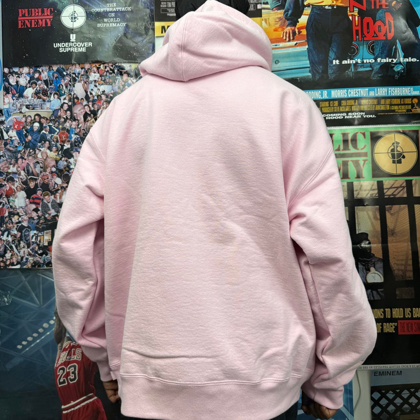 SUPREME FW25 PARIS CLASSIC LOGO SHOP HOODIE