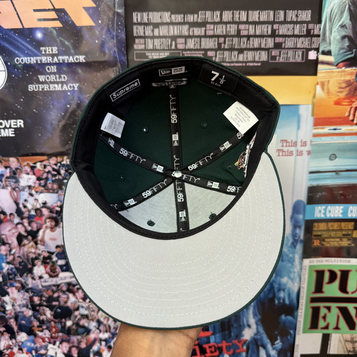 SUPREME SS26 LONDON SHOP BOX LOGO NEW ERA FITTED CAP