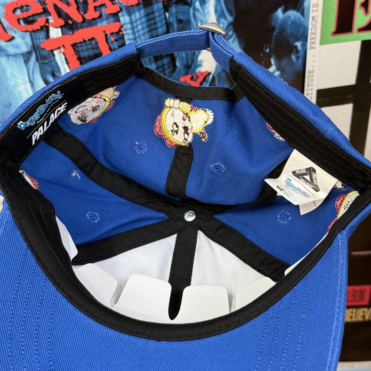 PALACE FW25 DORAEMON BLUE 6 PANEL CAP