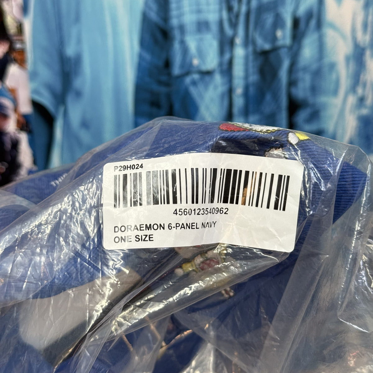 PALACE FW25 DORAEMON BLUE 6 PANEL CAP
