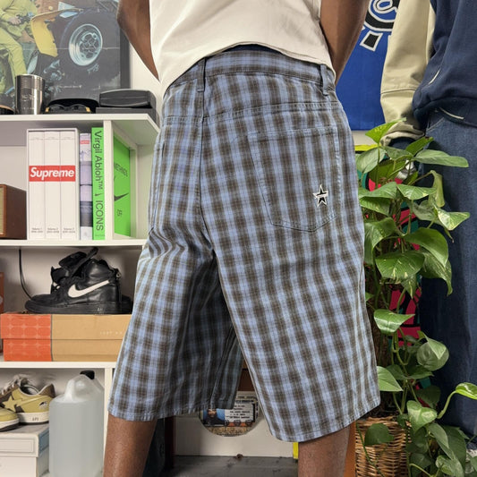 SUPREME SS24 PLAID BAGGY SHORTS