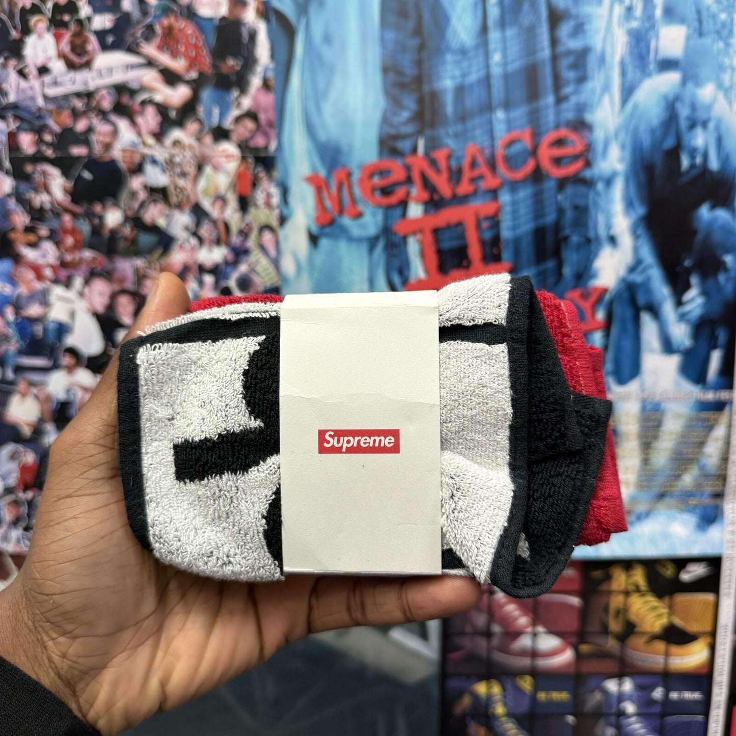 SUPREME SS23 IMABARI POCKET FOLDING TOWELS ( SET OF 2 )