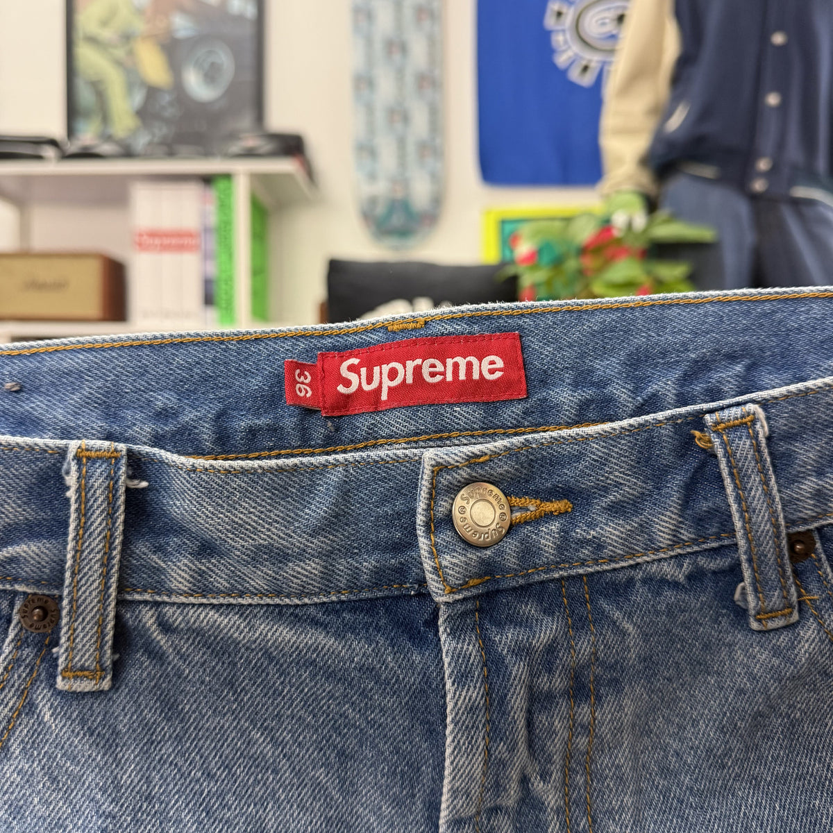 SUPREME SS25 ZOO YORK BAGGY DENIM JEANS