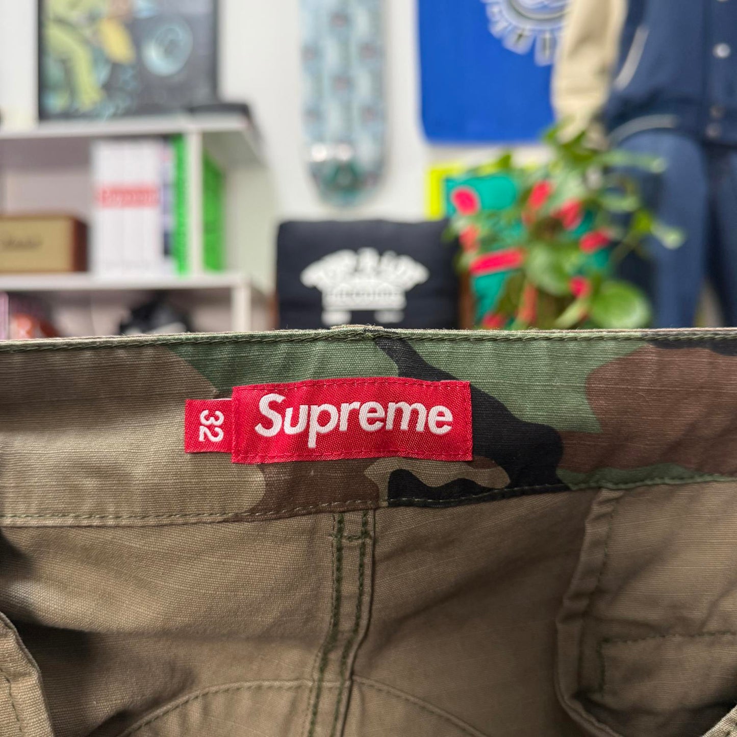 SUPREME FW25 CAMO CARGO PANT