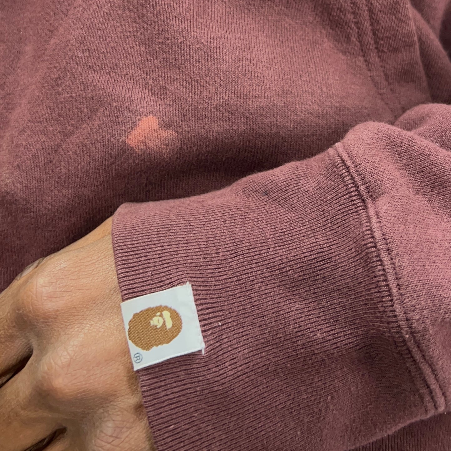 BAPE 2000s SWAROVSKI RHINESTONE FULL ZIP HOODIE