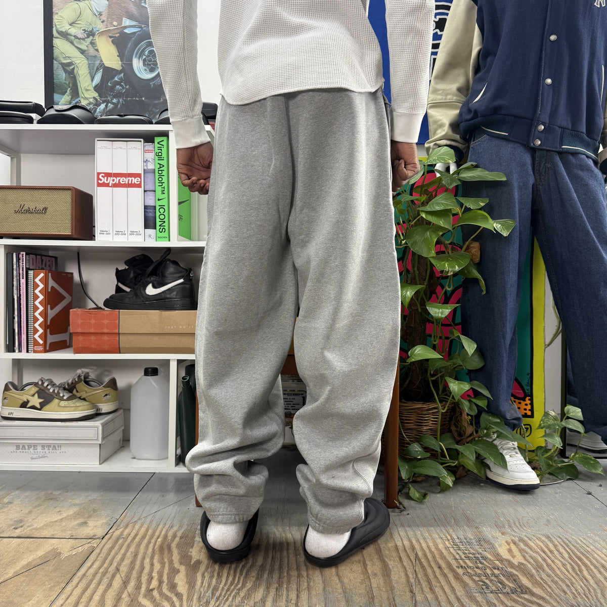 STUSSY X NIKE GREY BAGGY JOGGERS