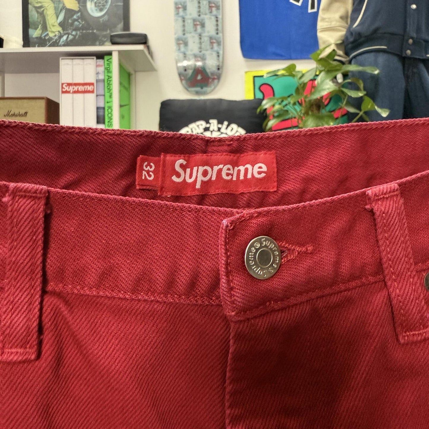SUPREME FW25 BAGGY DENIM JEANS