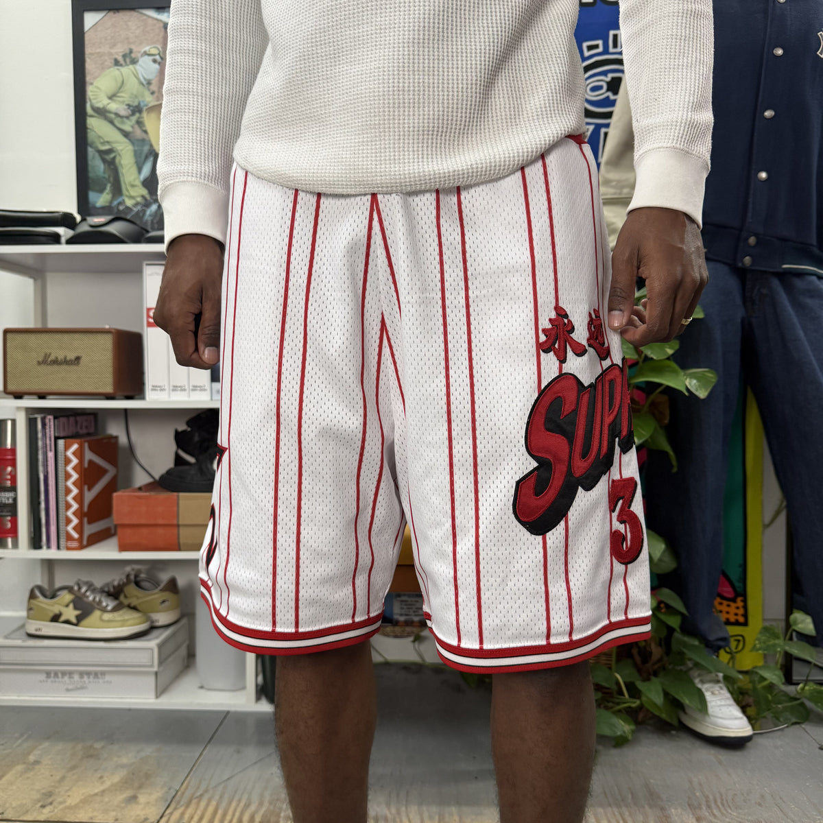 SUPREME SS24 STAR BASKETBALL SHORTS