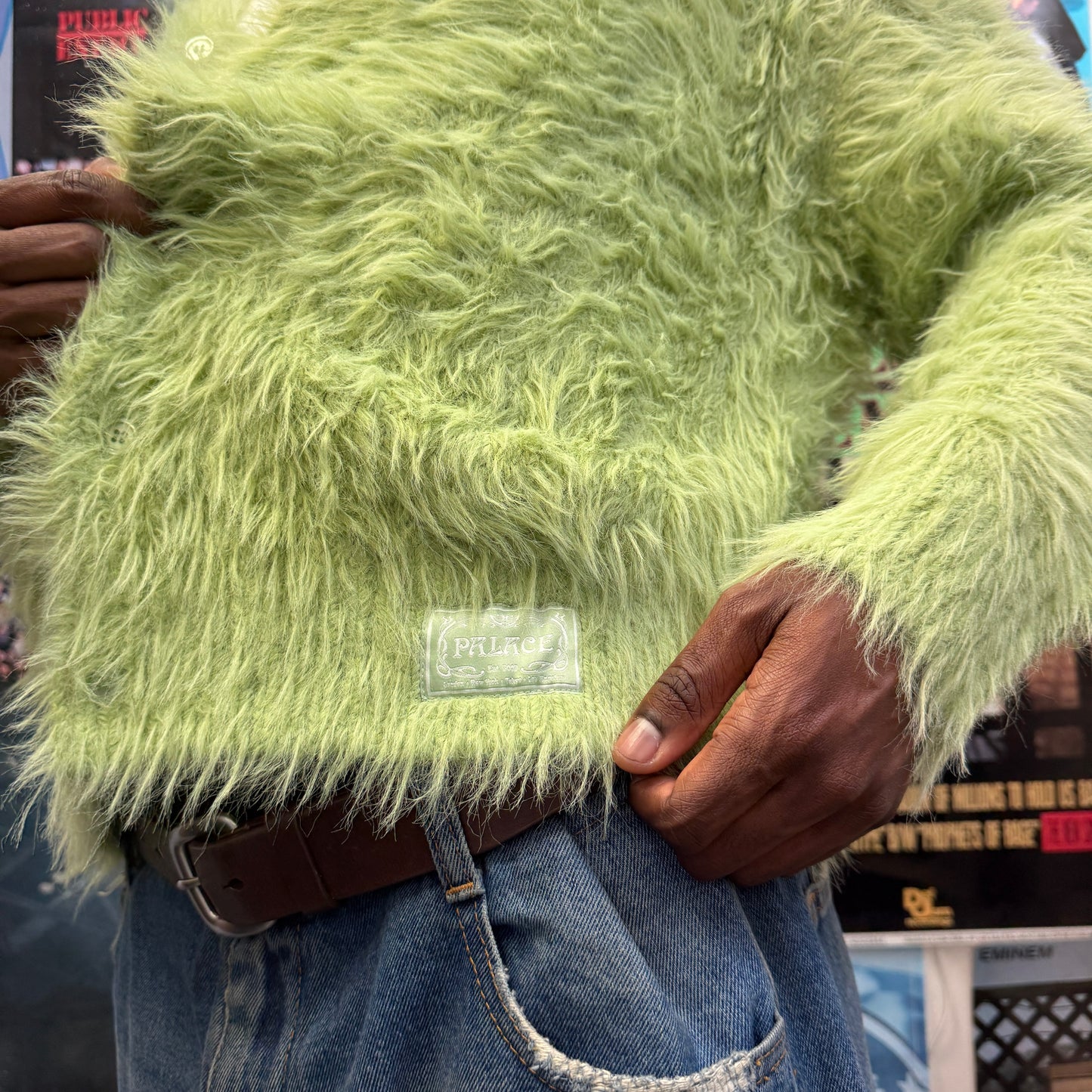 PALACE SS24 YETI CARDIGAN