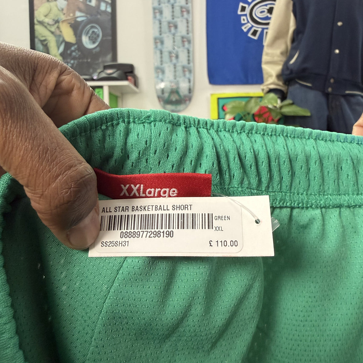 SUPREME SS25 ALL STARS BASKETABALL SHORTS