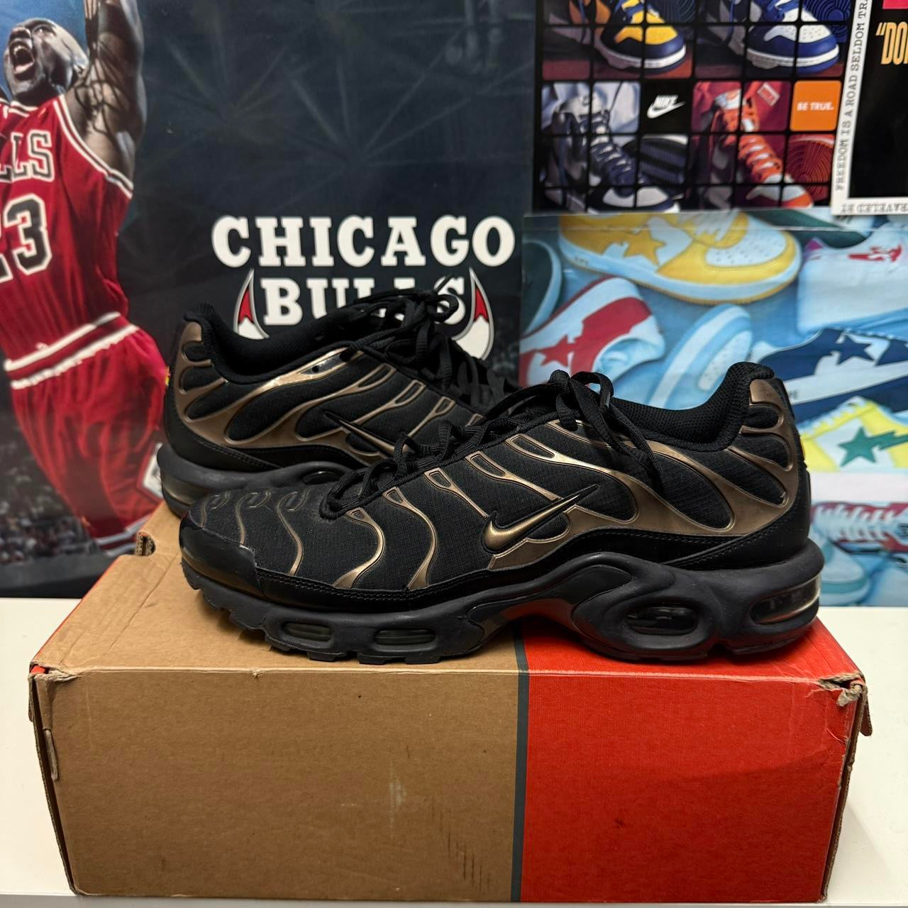 NIKE SAMPLE 2015 FOOTLOCKER EXCLUSIVE METALLIC COCOA AIR MAX TN