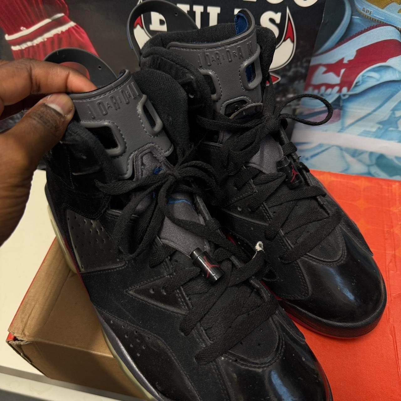 NIKE AIR JORDAN 6 2009 PISTONS