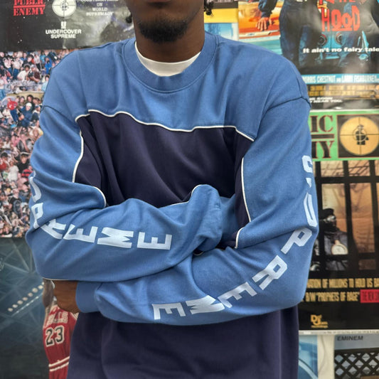 SUPREME SS25 PANELED PIPING LONG SLEEVE TOP