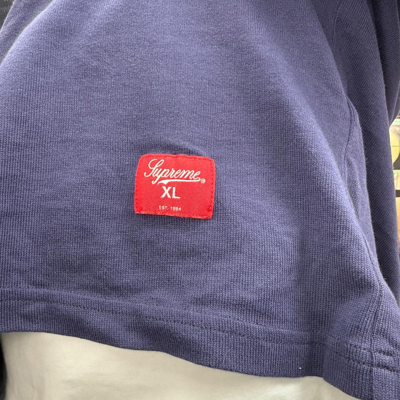 SUPREME SS25 PANELED PIPING LONG SLEEVE TOP