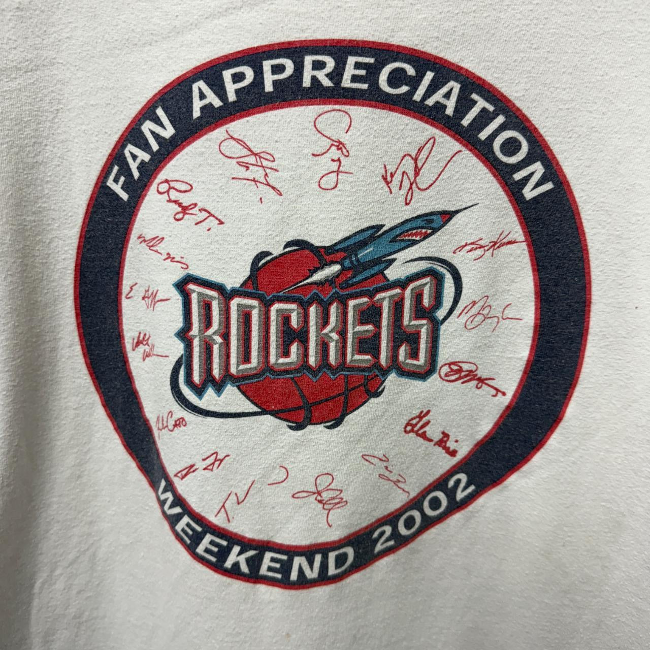 HOUSTON ROCKETS NBA 2002 VINTAGE TEE