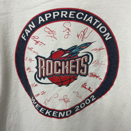 HOUSTON ROCKETS NBA 2002 VINTAGE TEE