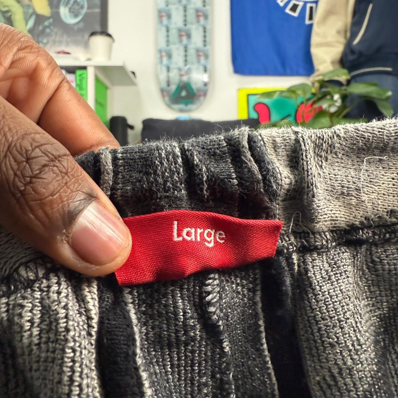 SUPREME SS22 ABSTRACT TEXTURED KNIT SHORT