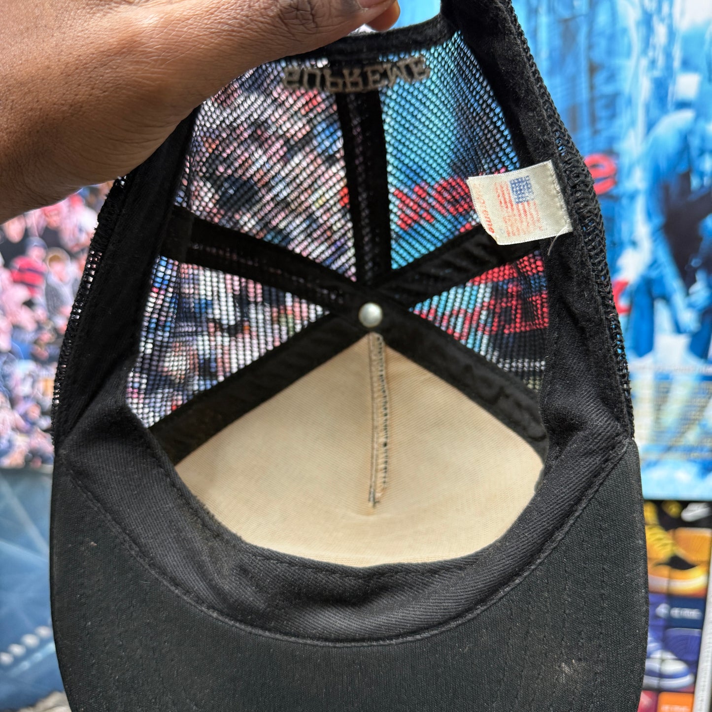 SUPREME FW13 KING MESH TRUCKER CAP