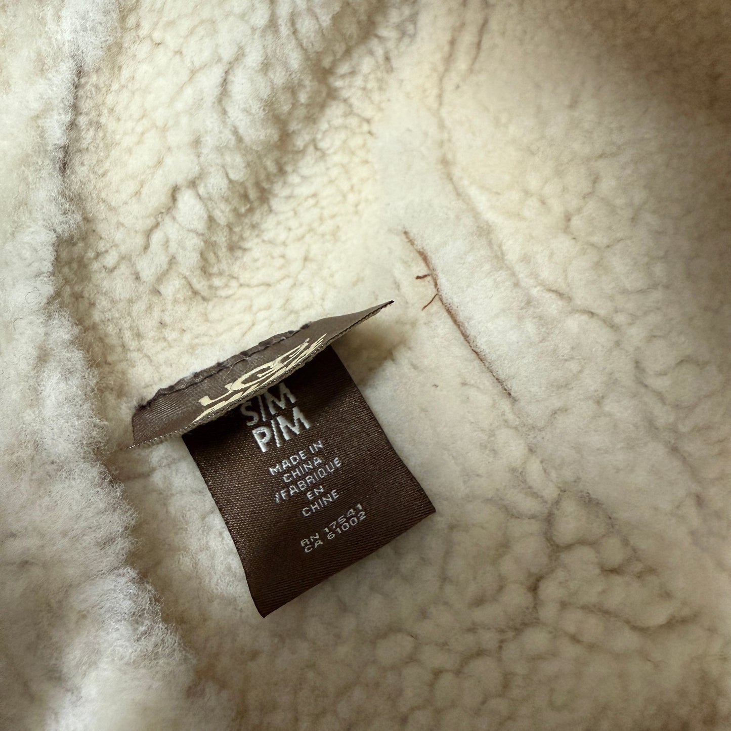 PALACE UGG FW24 SHEARLING BUCKET HAT