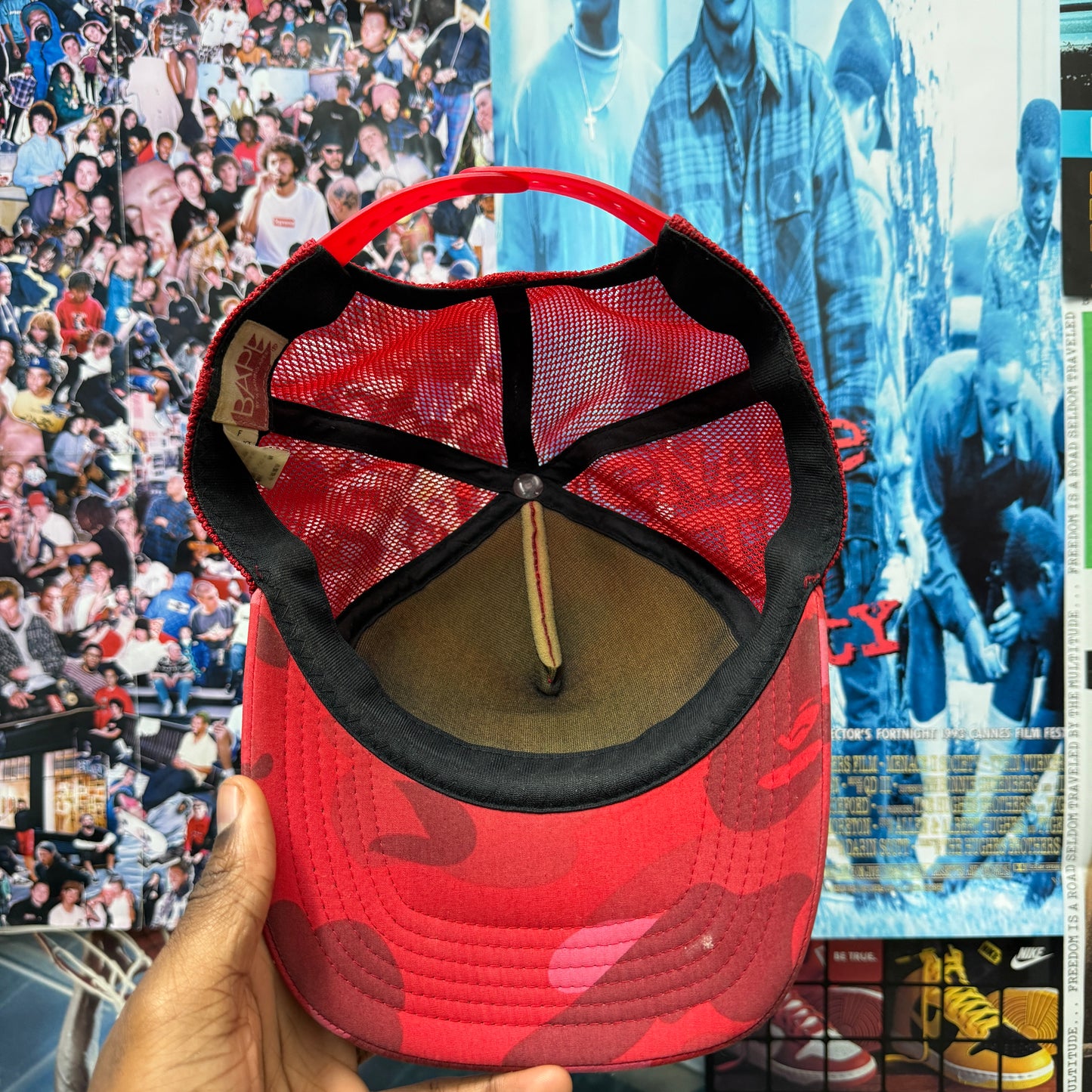 BAPE 2000s CAMO TRUCKER CAP