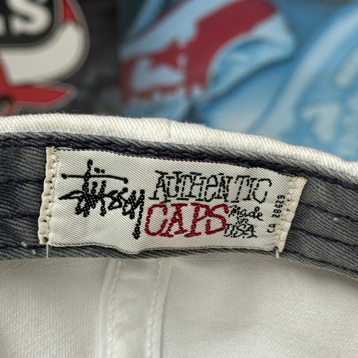 STUSSY EARLY 90s SPELLOUT CAP