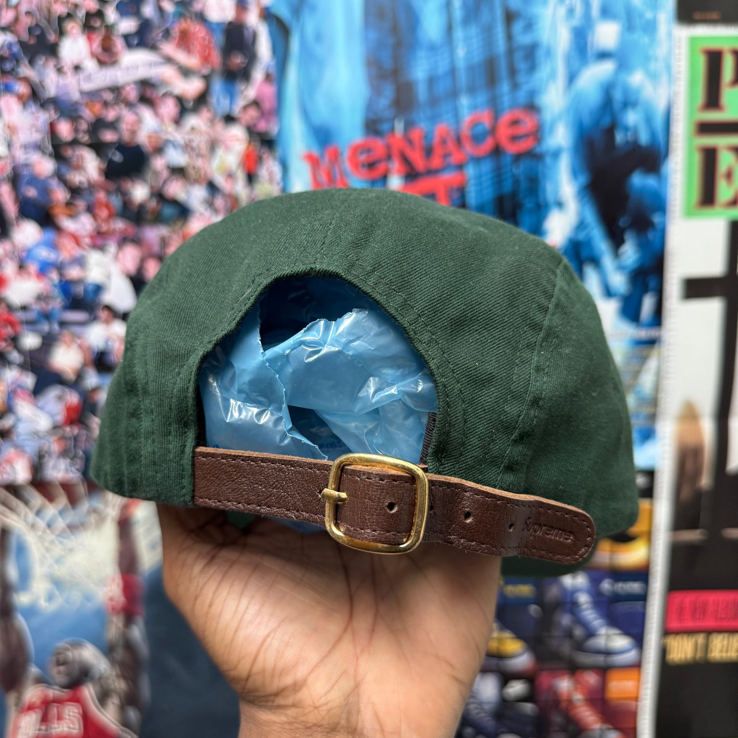 SUPREME FW17 HORSEBIT CAMP CAP