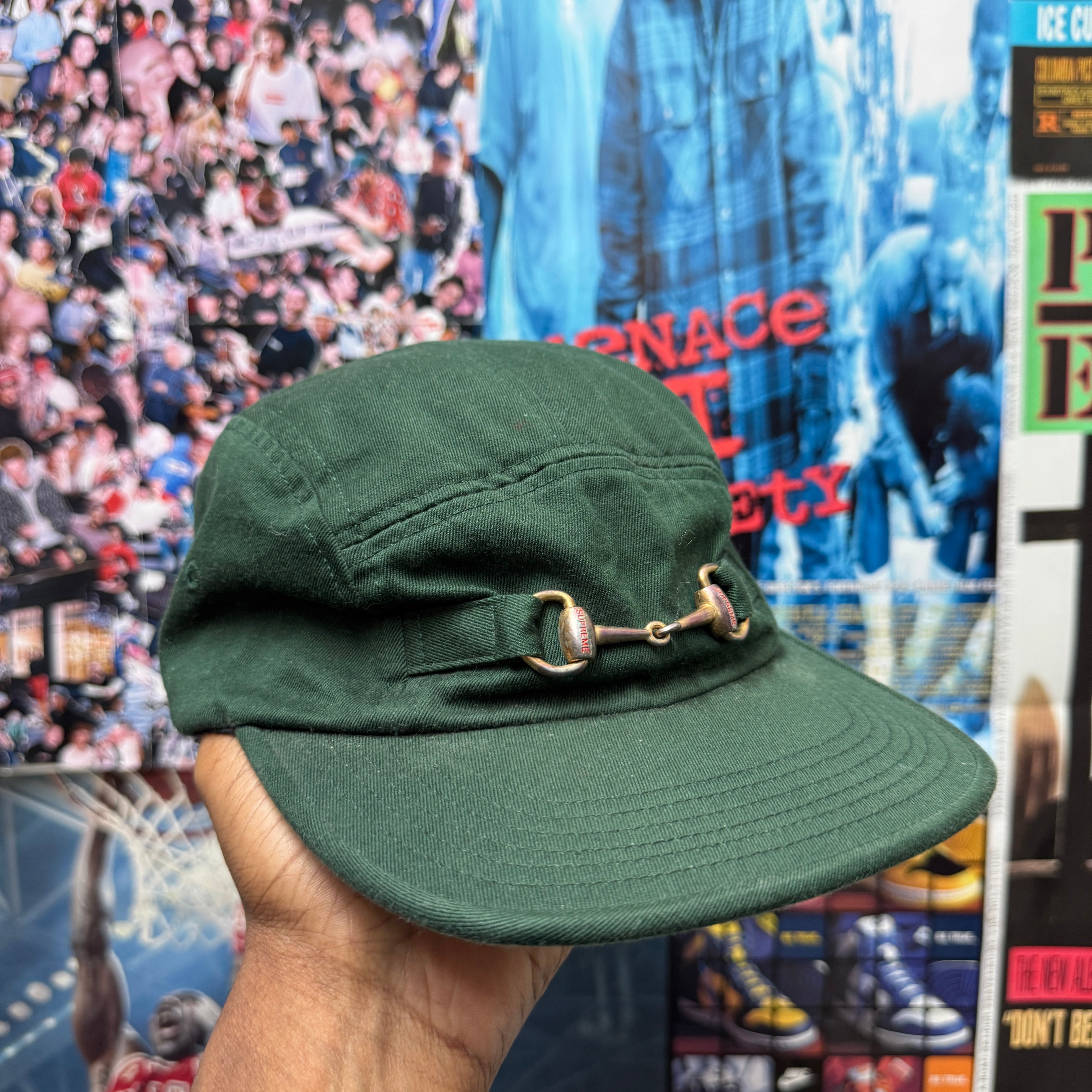 SUPREME FW17 HORSEBIT CAMP CAP – Bythepeace