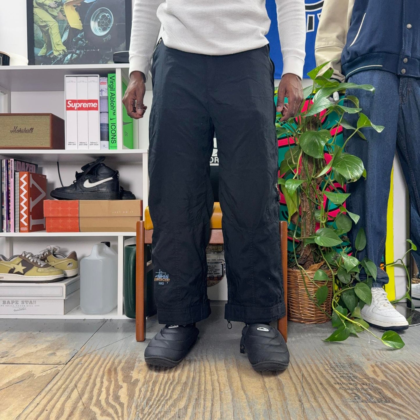 STUSSY OUTDOOR VINTAGE CARGO TROUSERS