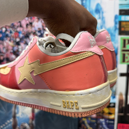 BAPE 2004 PATENT LEATHER BAPESTA