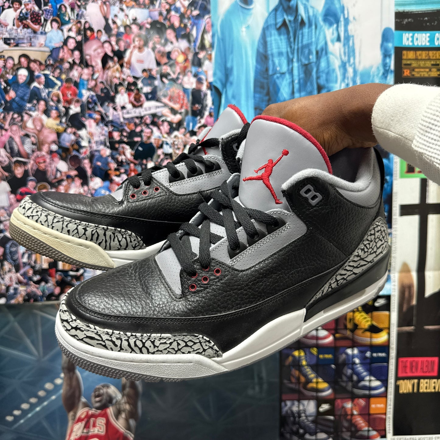 JORDAN 3 2011 BLACK CEMENT
