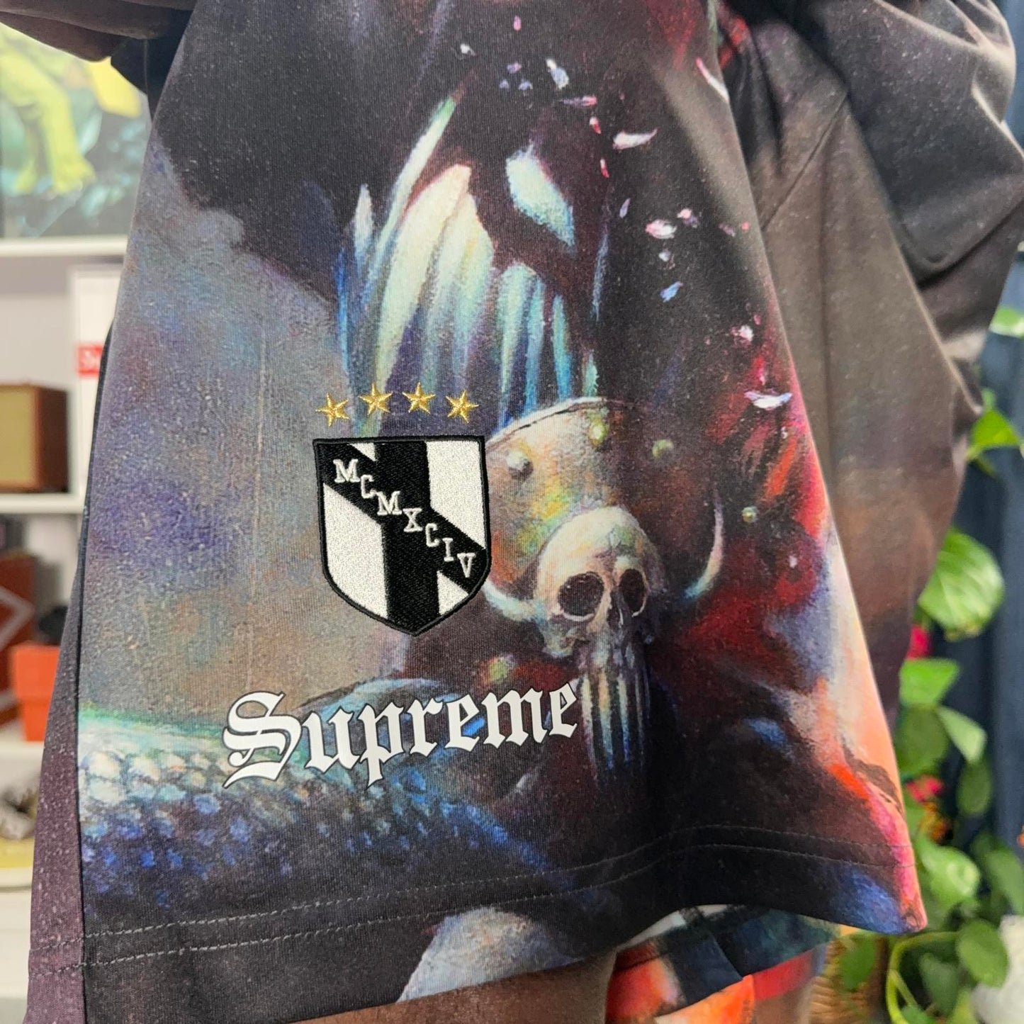SUPREME FW24 FRANK FRAZETTA SOCCER SHORTS