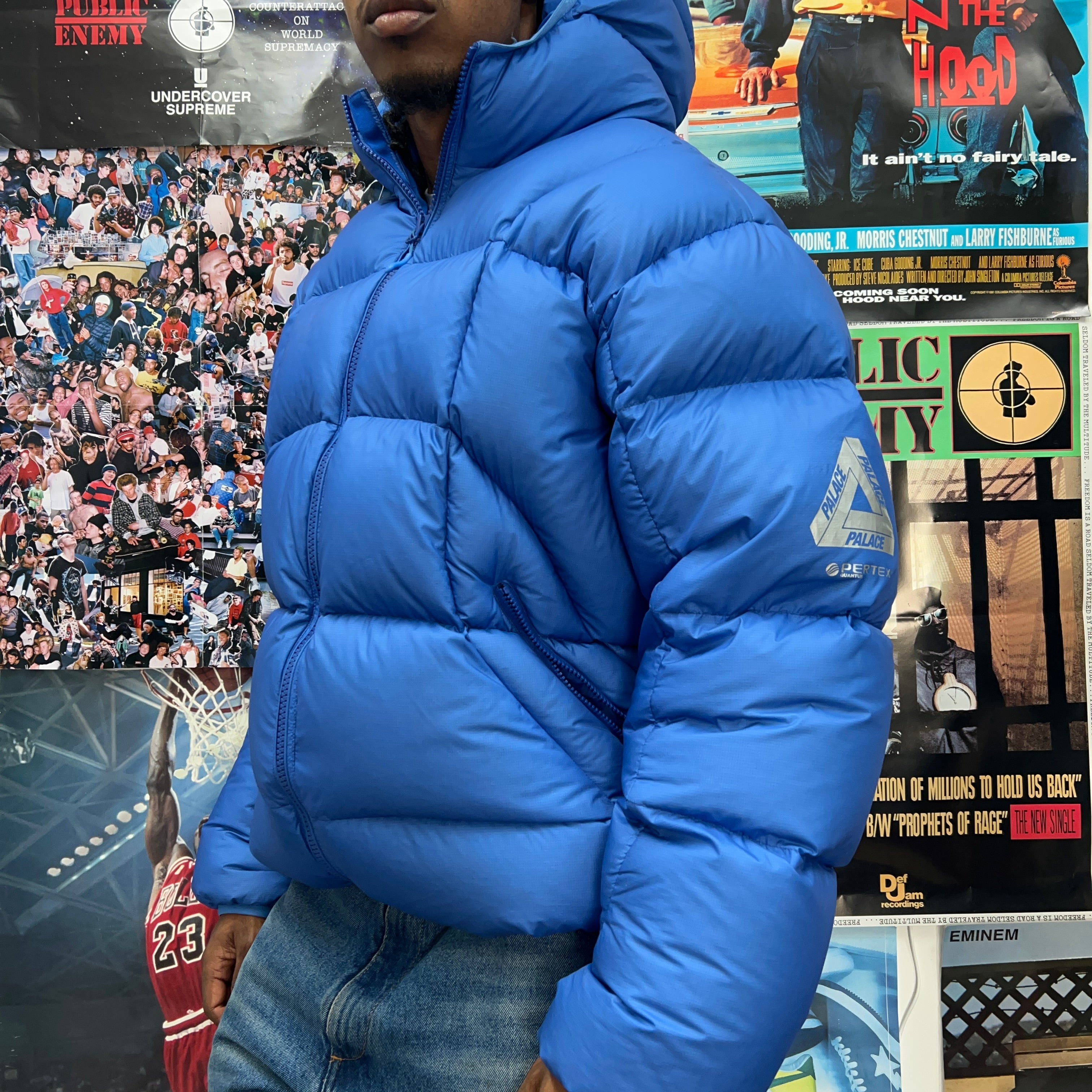 PALACE BALACLAVA PUFFER JACKET