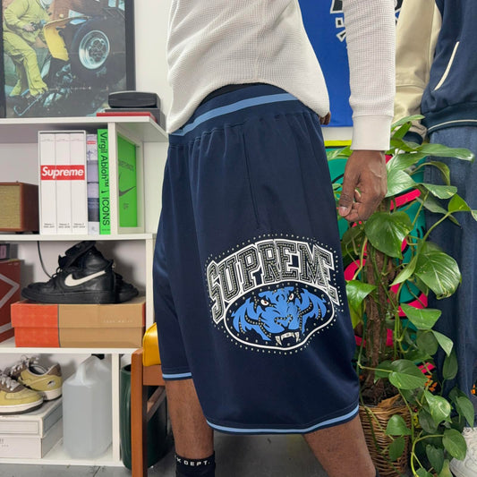 SUPREME SS25 STUDDED BASKETBALL SHORTS