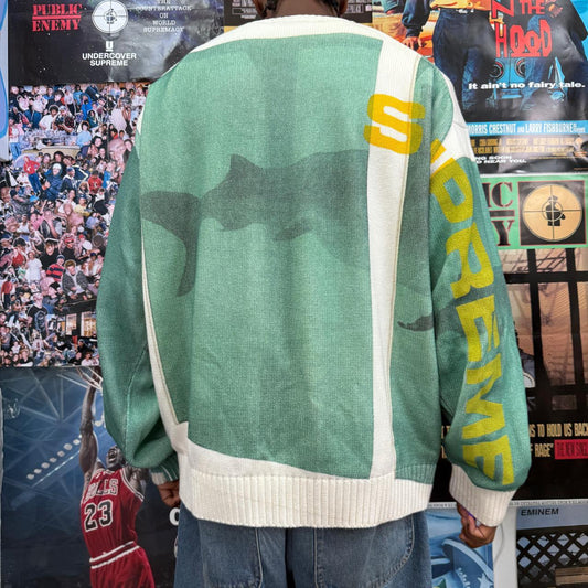 SUPREME SS25 DAMIEN HURST KNIT SWEATER