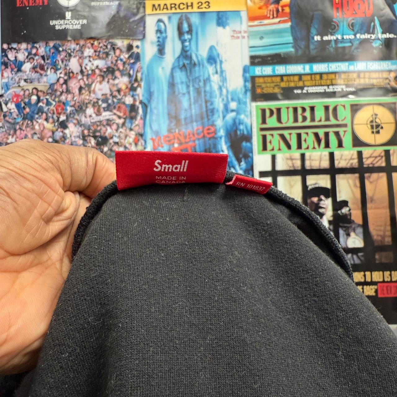 SUPREME FW24 PILLED UP ZIP UP HOODIE