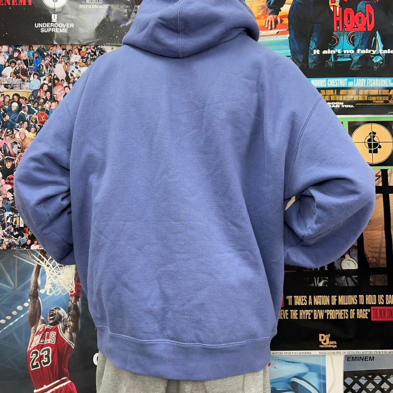 SUPREME SS23 STRONGER THAN FEAR HOODIE