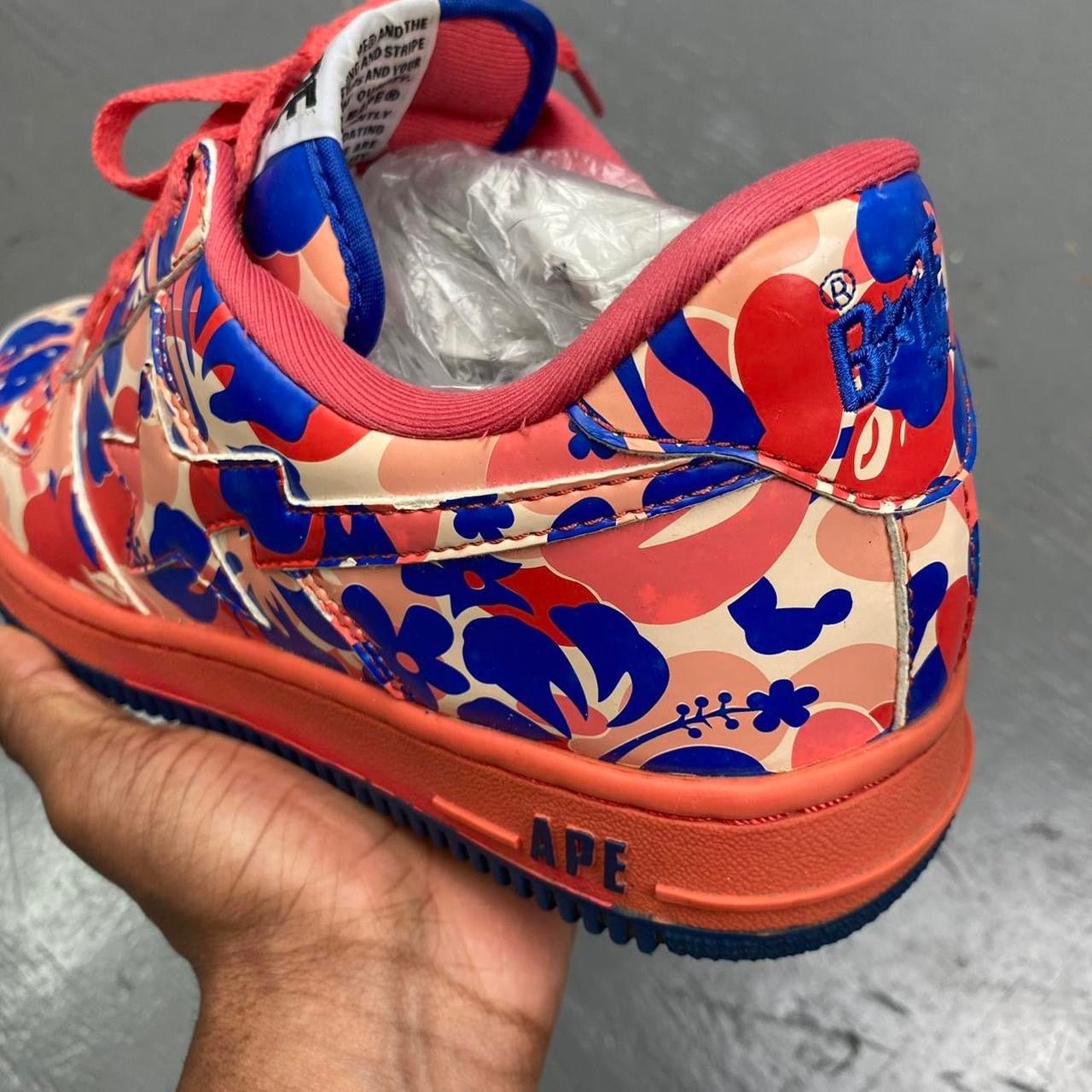 BAPE 2007 HAWAIIAN FLOWERS BAPESTA