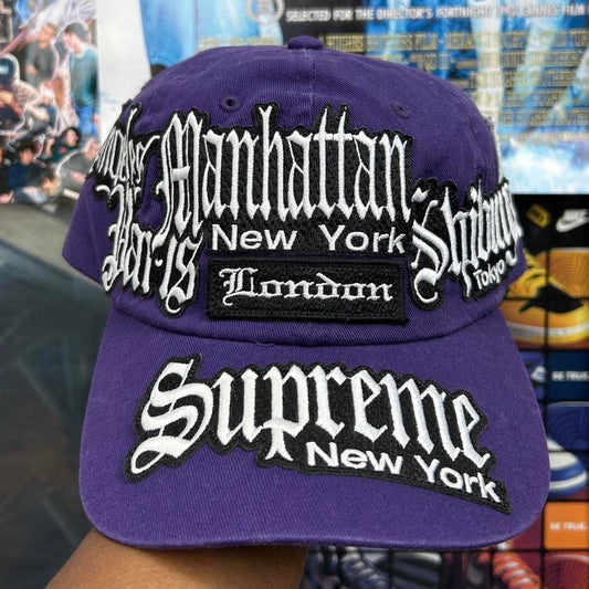 SUPREME SS23 CITY PATCHES CAP