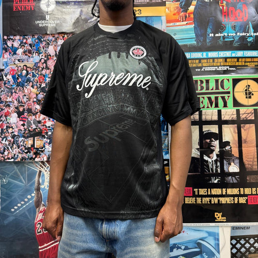 SUPREME SS24 JACQUARD SOCCER FOOTBALL JERSEY