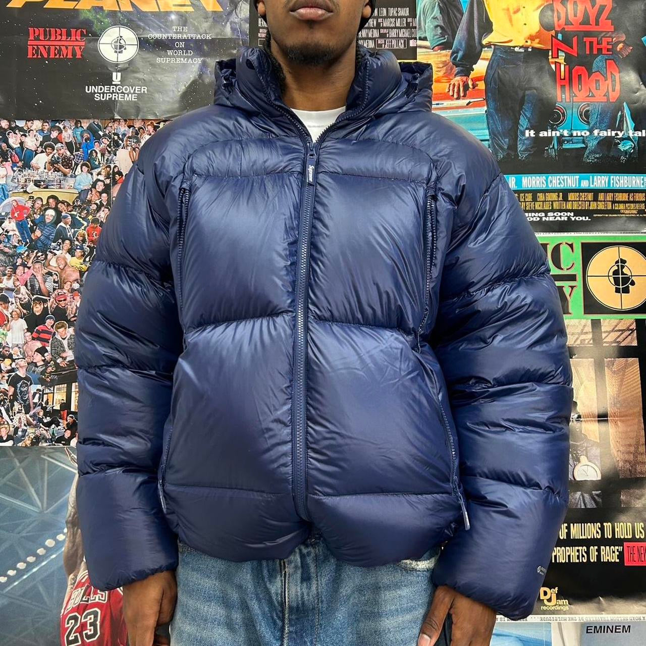 SUPREME FW23 FEATHERWEIGHT DOWN PUFFER JACKET