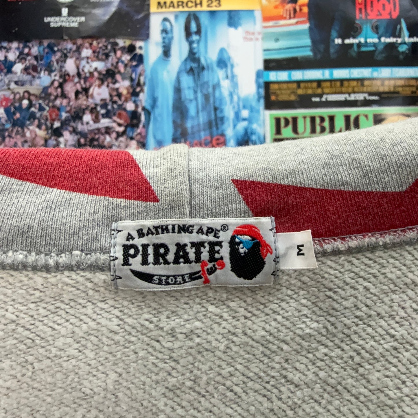 BAPE 2000s 'BAPESTA' ZIP UP HOODIE