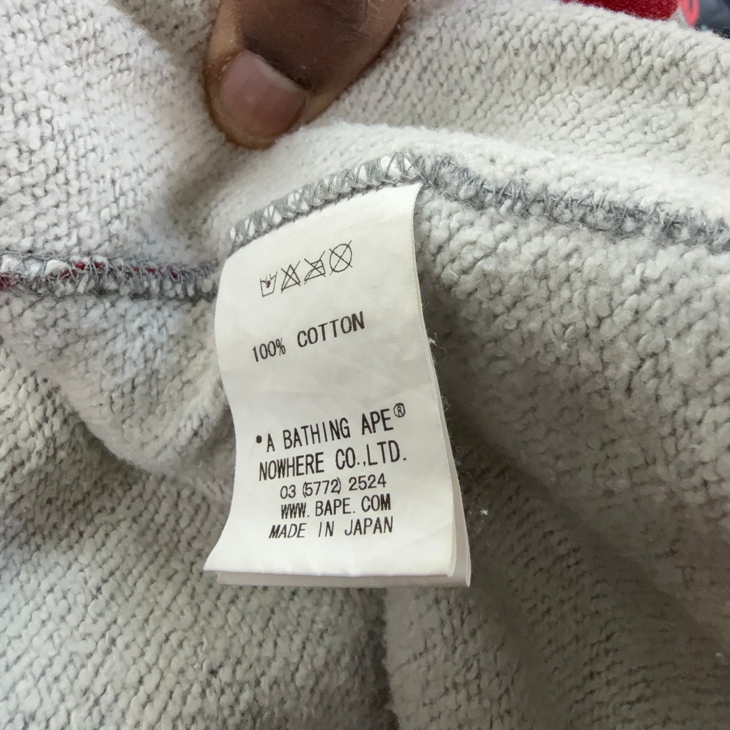 BAPE 2000s 'BAPESTA' ZIP UP HOODIE