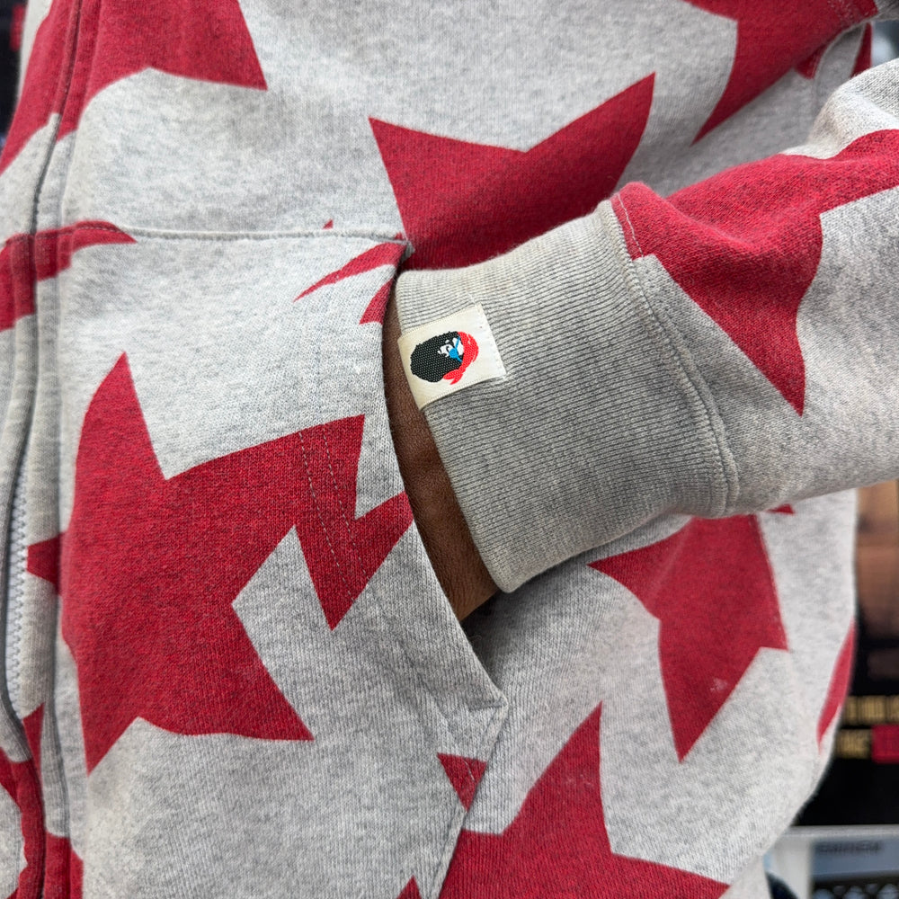 BAPE 2000s 'BAPESTA' ZIP UP HOODIE