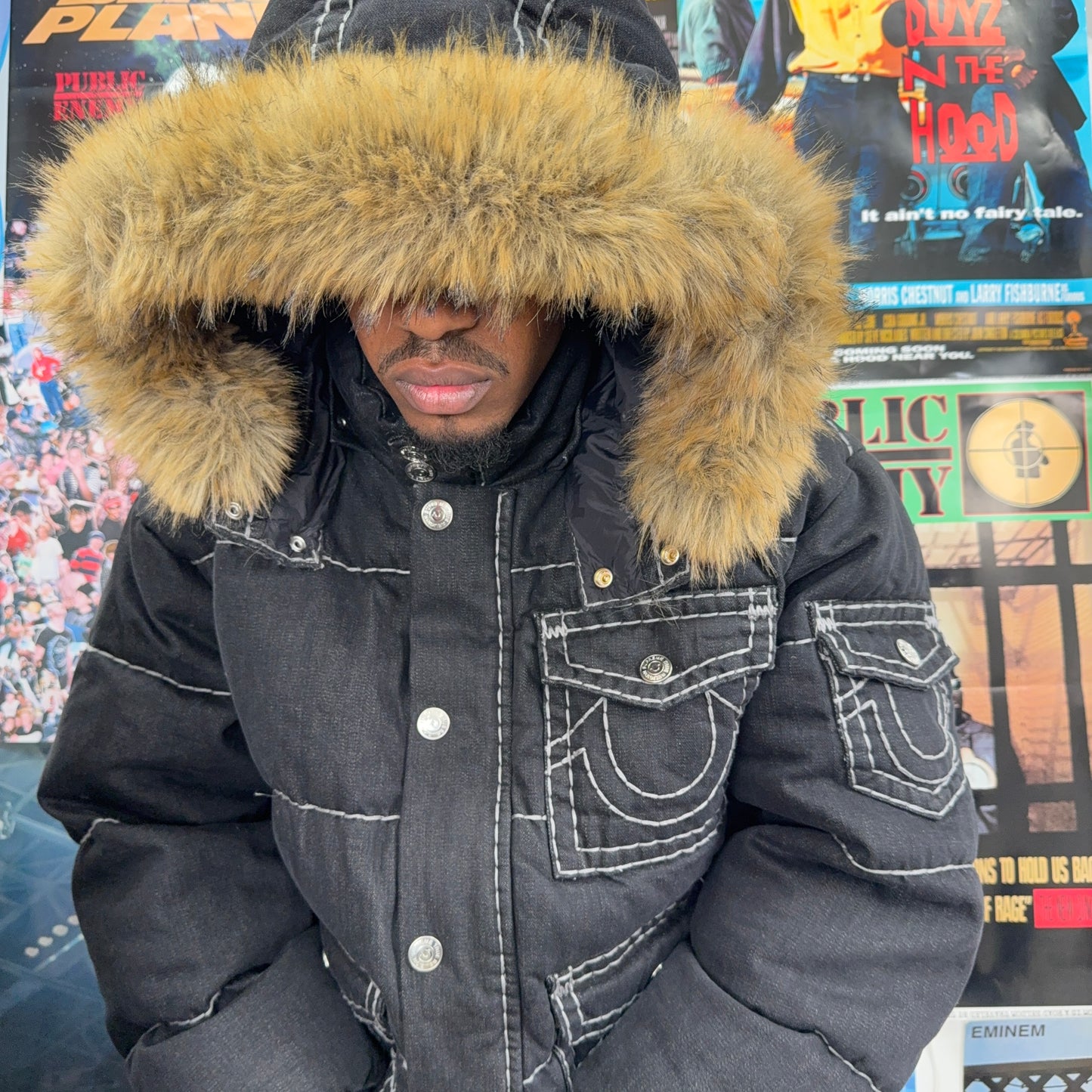 SUPREME FW25 TRUE RELIGION PUFFER JACKET