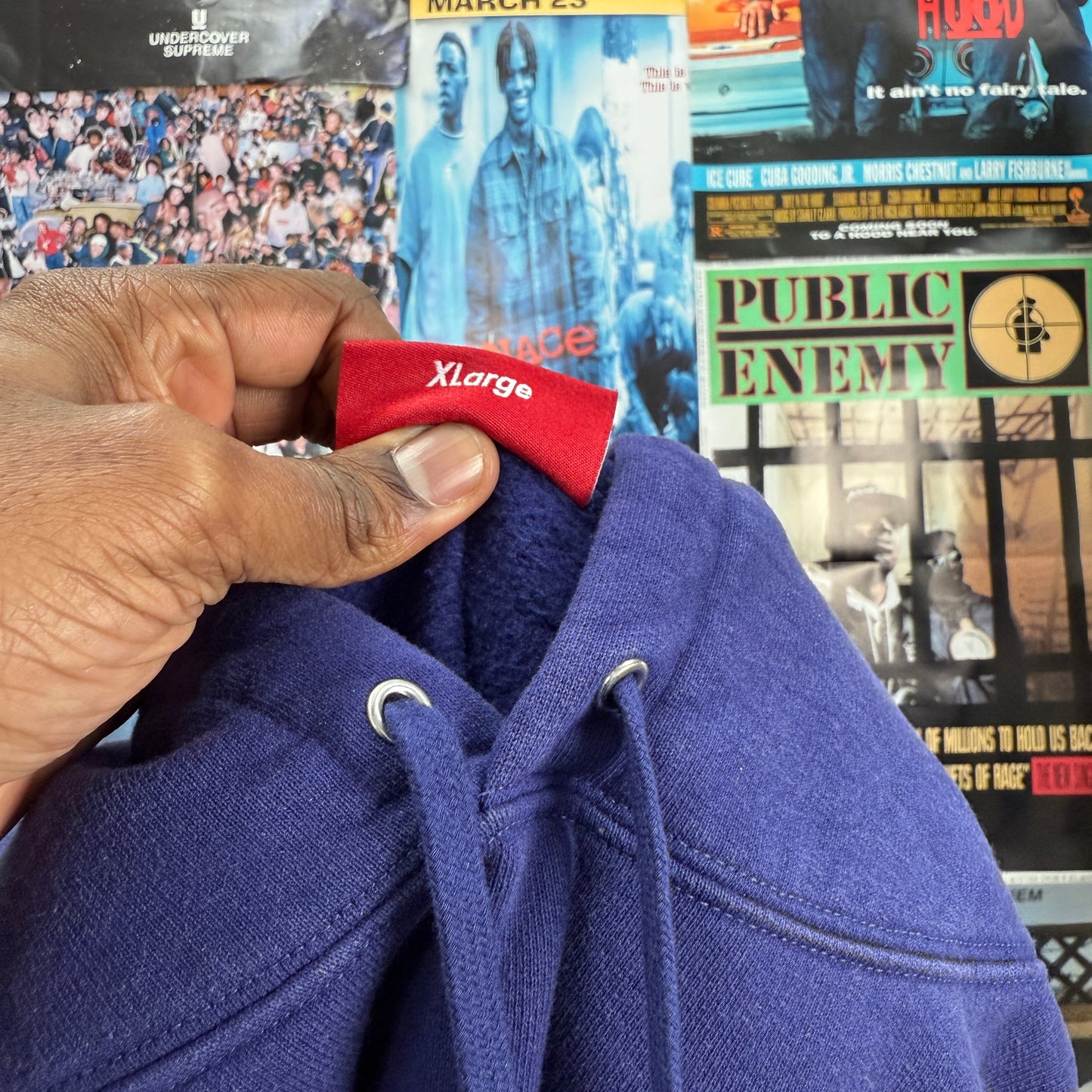 SUPREME FW24 CHAMPIONS STUDDED HOODIE